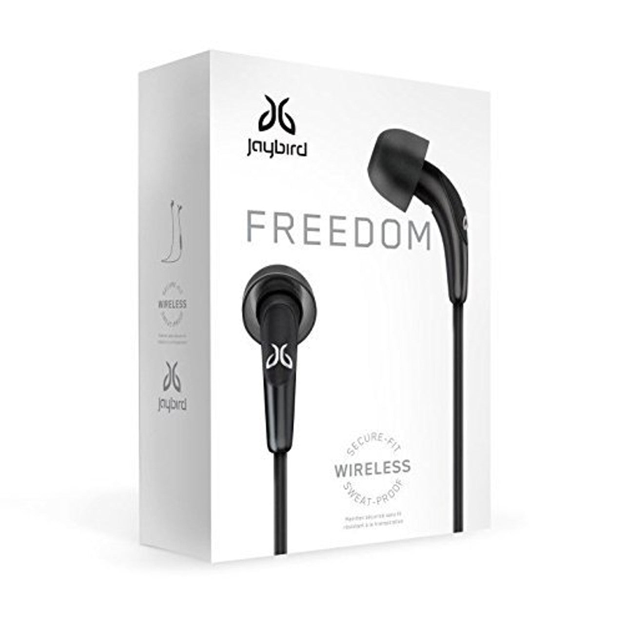 JAYBIRD FREEDOM F5 WIRELESS IN EAR EARPHONE CARBON 985-000744 VG