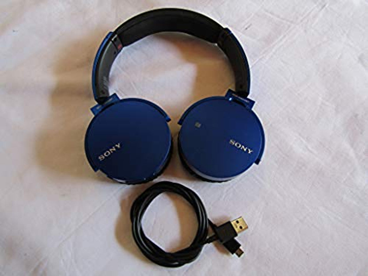 Sony MDRXB650BT/L Extra Bass Bluetooth Headphones, Blue