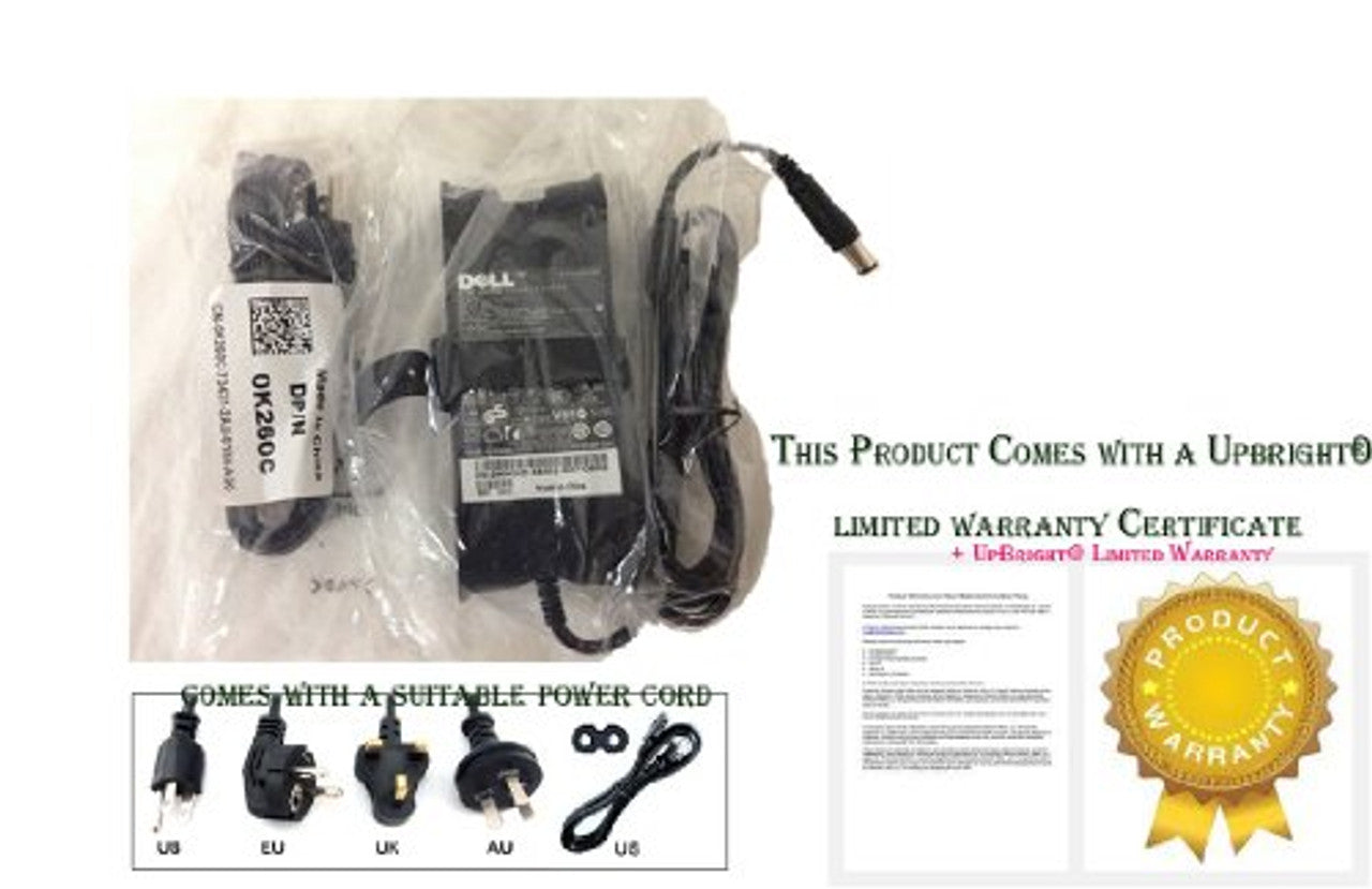 New Genuine Dell PA-12 Family AC Adapter Power Charger & US Cord for Dell 0NH6619.5V 3.34A 65W AC Adapter For Dell Inspi