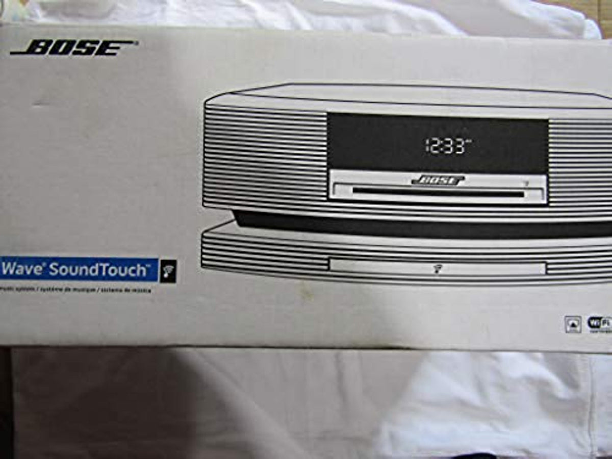 Bose Wave SoundTouch Music System IV, works with Alexa, Platinum Silver