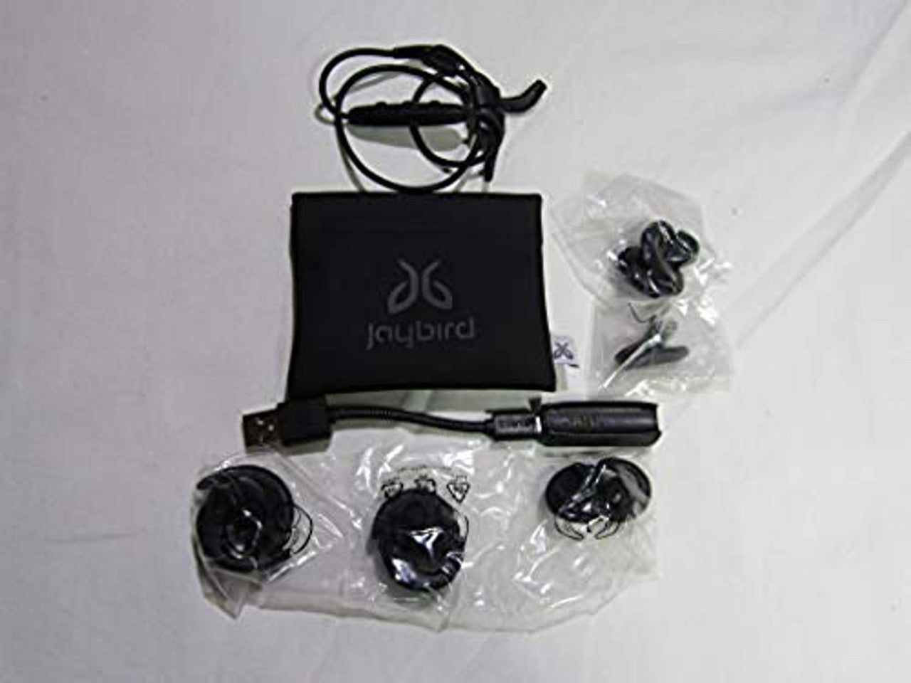 Jaybird FREEDOM 2 In-Ear Wireless Bluetooth Sport Headphones with SpeedFit - Tough All-Metal Design - Carbon VG
