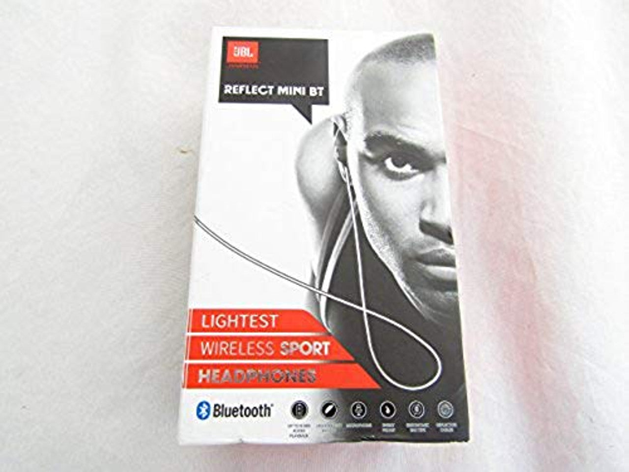 JBL Reflect Mini Bluetooth In-Ear Sport Headphones, Black LN