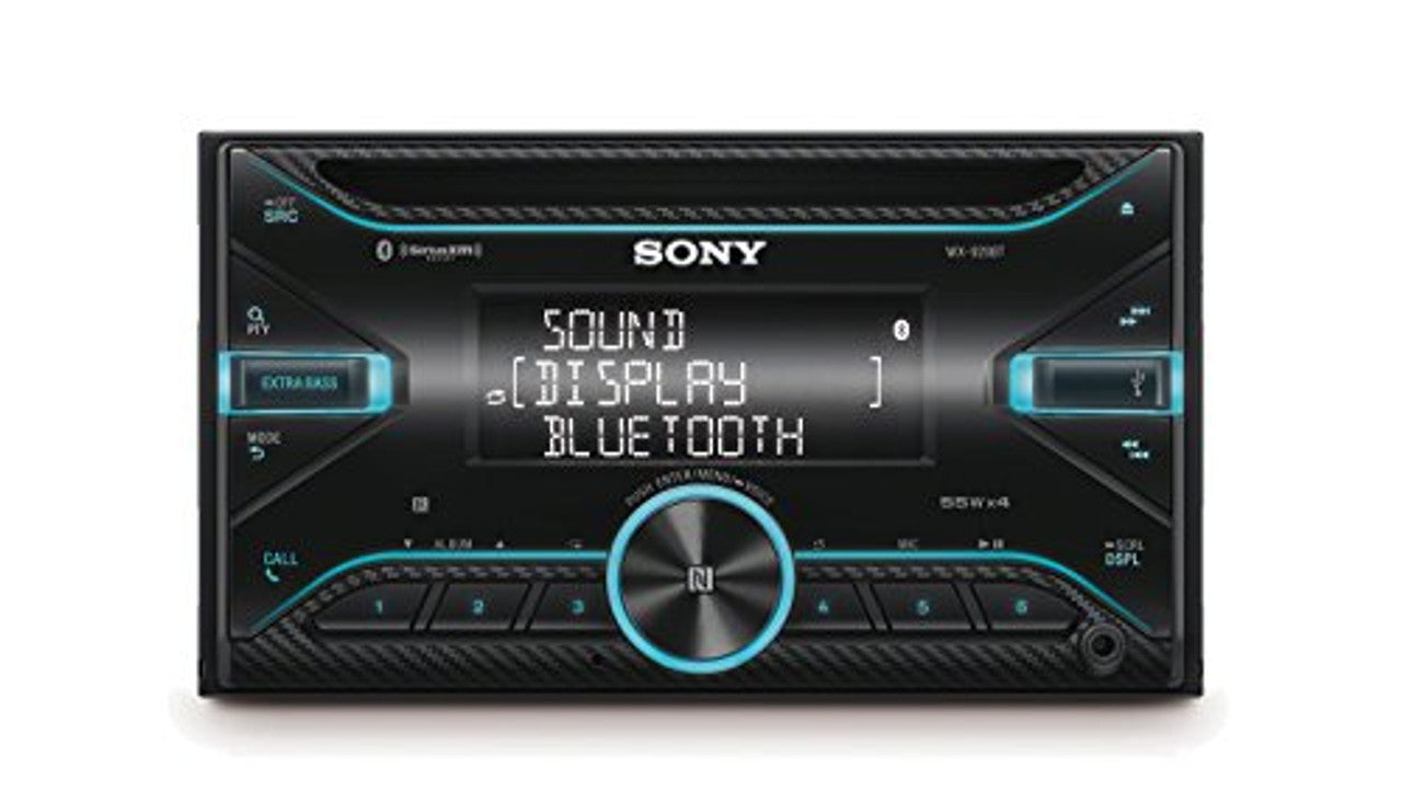 Sony WX920BT 2-DIN CD Receiver with Bluetooth VG