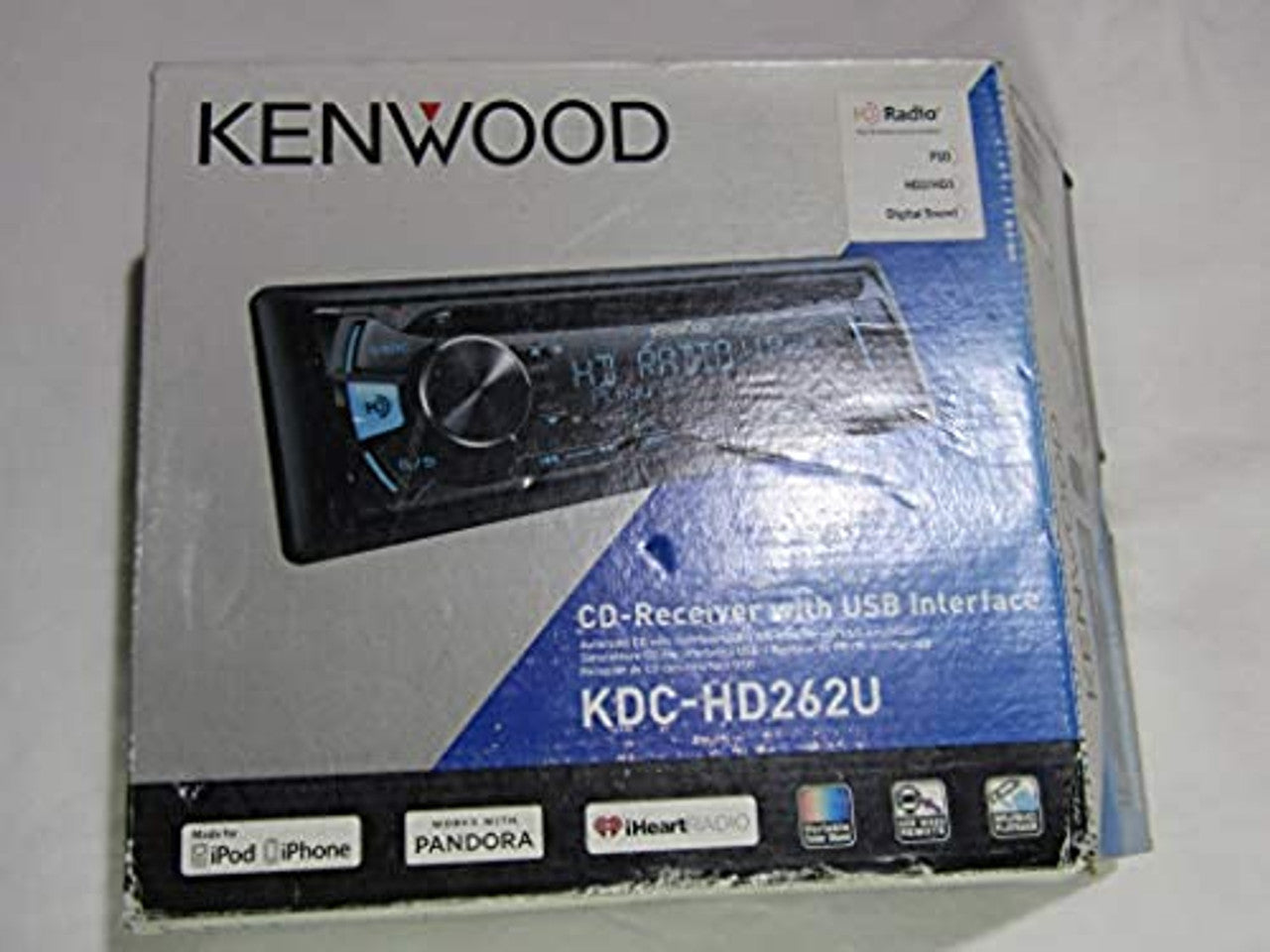 Kenwood KDC-HD262U CD Receiver with Built-in HD Radio LN
