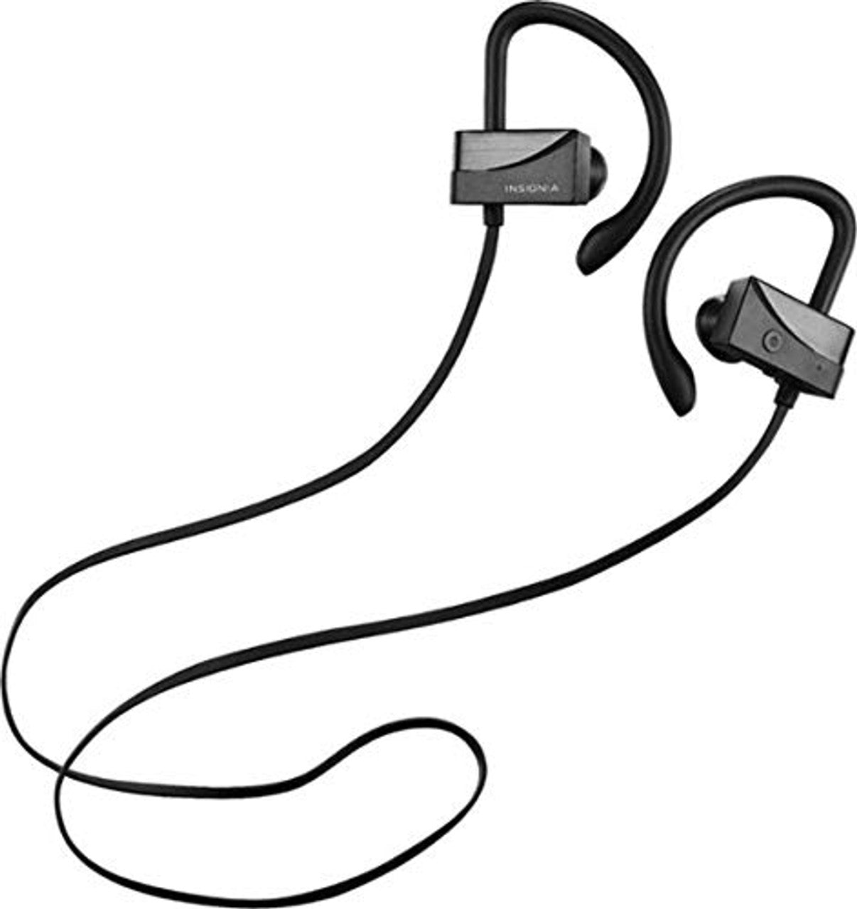 Insignia - NS-AHBTSPORT2 Wireless in-Ear Headphones - Black VG
