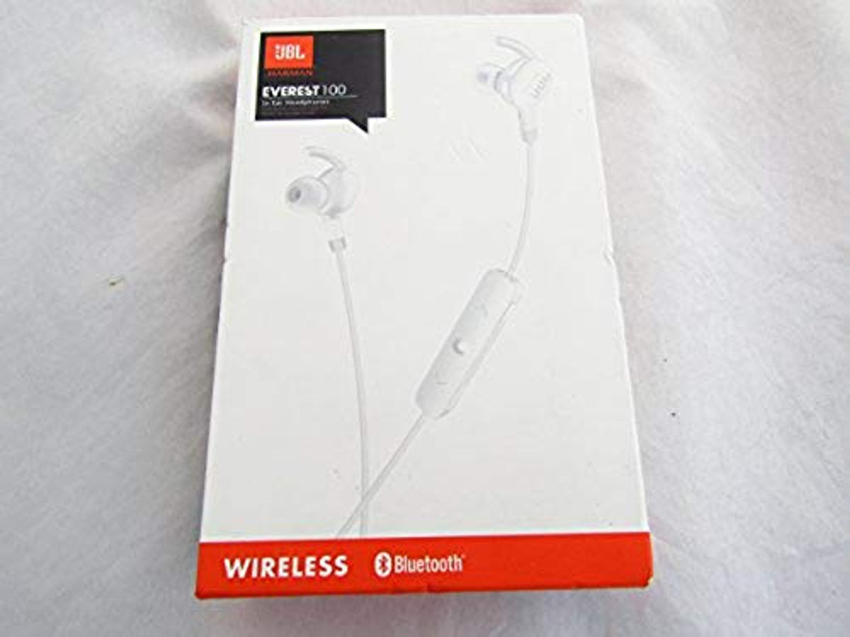JBL Everest 100 Wireless Bluetooth In-Ear Headphones (White) VG