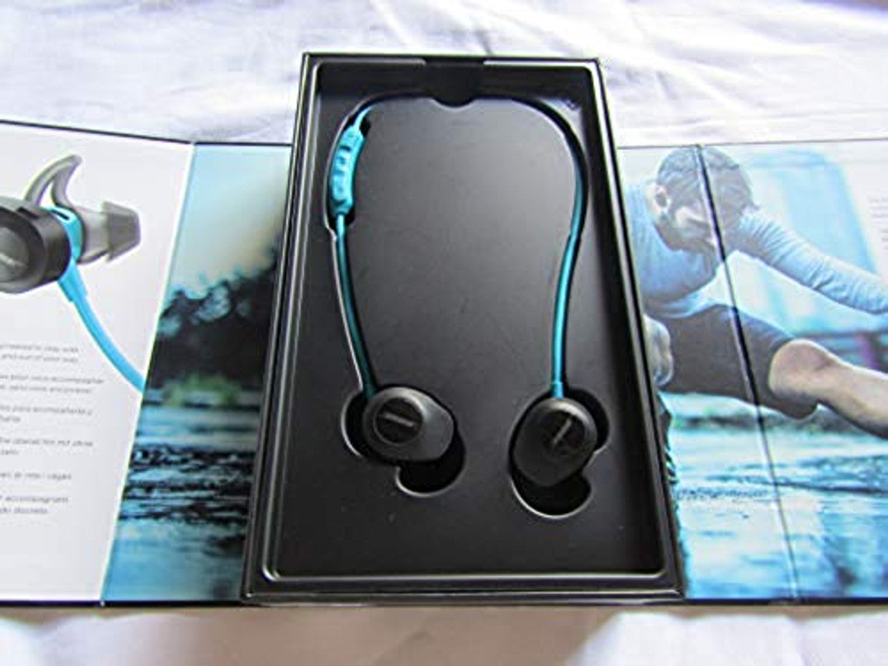 Bose SoundSport Wireless Headphones, Aqua LN