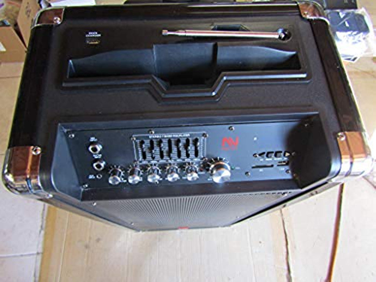 Nutek TS20210B Portable Sound System, Black