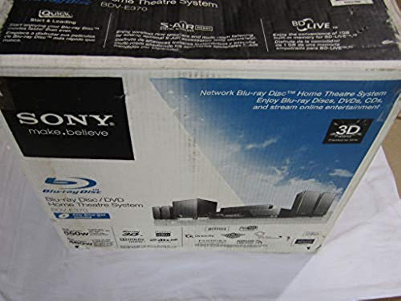 Sony BDV-E370 Sony 5.1 Blu-ray Disc System [3D Compatible] (Discontinued by Manufacturer)