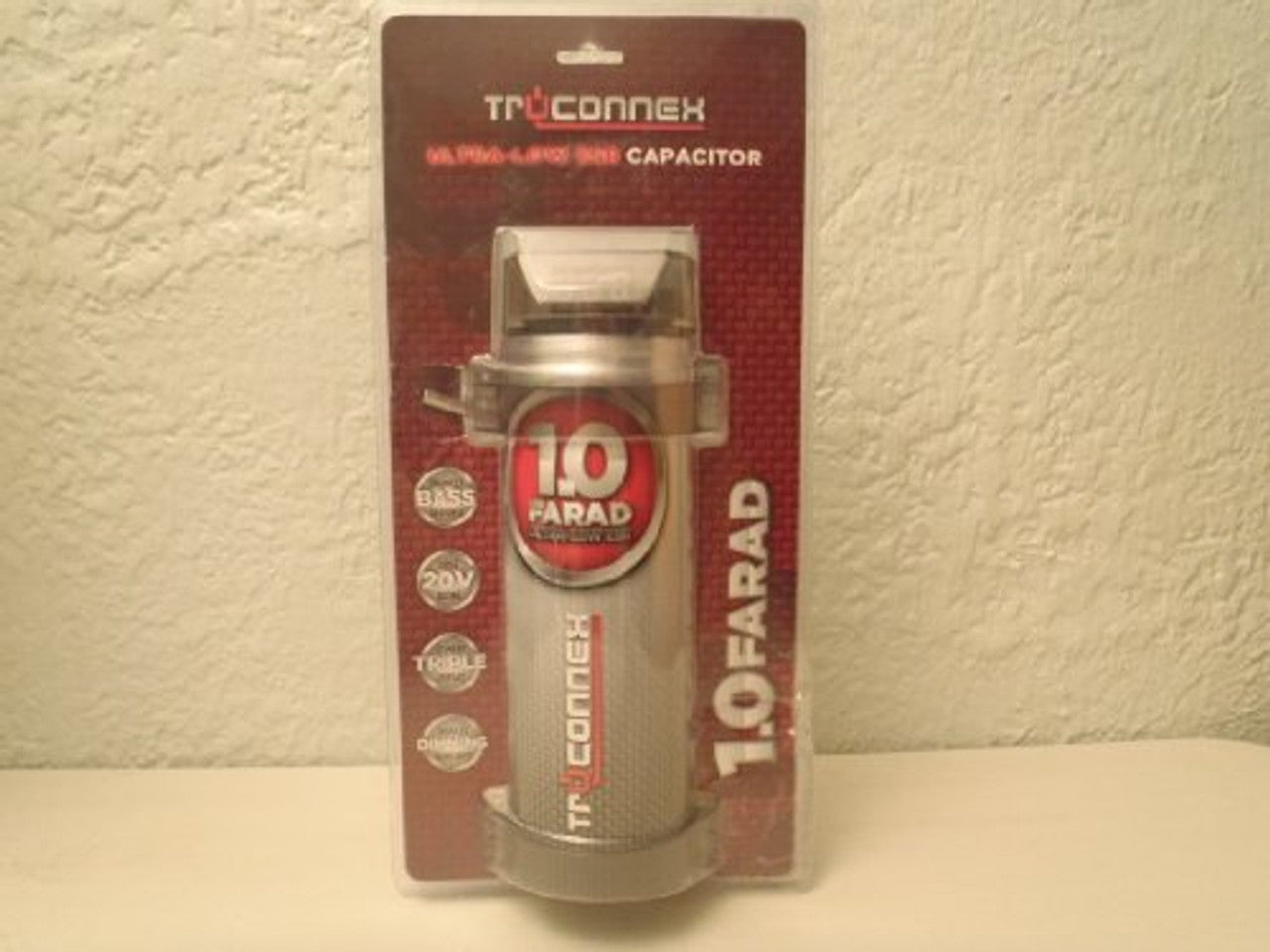Metra Truconnex Utra-low ESR Capacitor 1.0 Farad 20V with Digital Meter LN