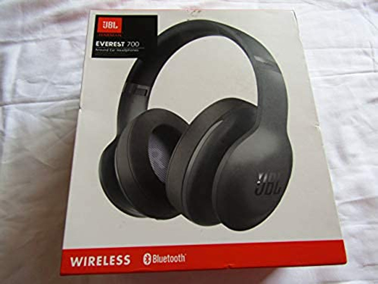 JBL Everest 700 Wireless Bluetooth Around-Ear Headphones (Black) VG2
