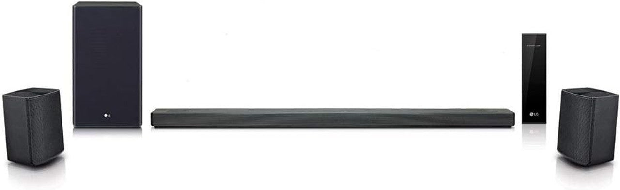 LG SL10RG 7.1.2 Channel High Res Audio Sound Bar with Surround Speakers. LN