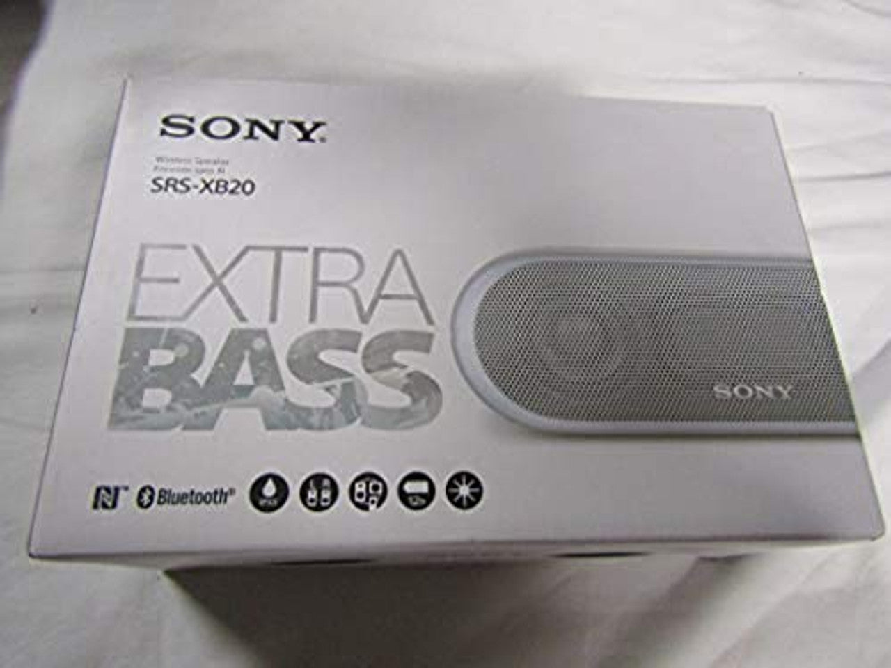 Sony XB20 Portable Wireless Speaker with Bluetooth, Grey