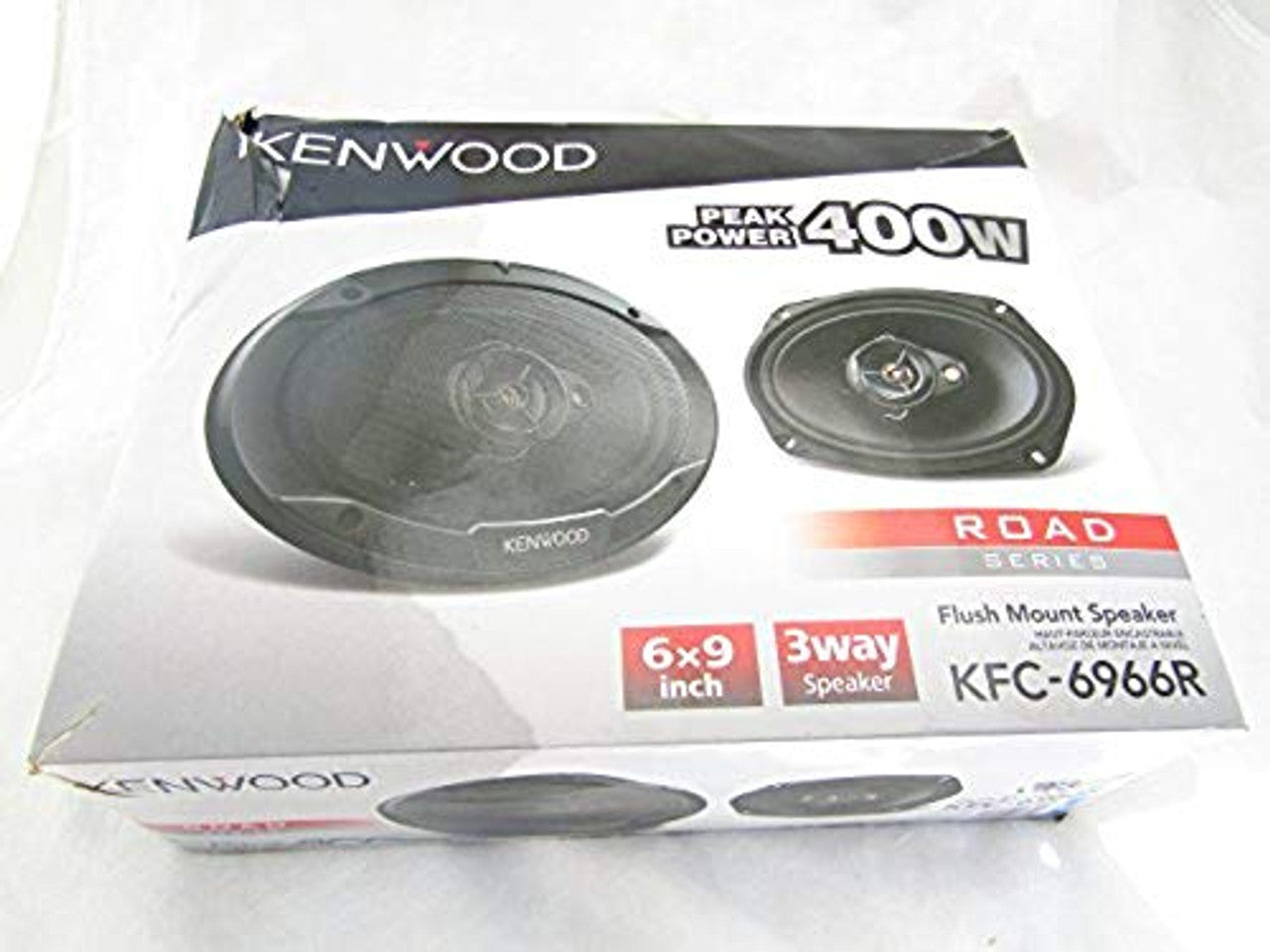 Kenwood KFC-6966R Road Series 6" x 9" 3-Way Car Speakers LN