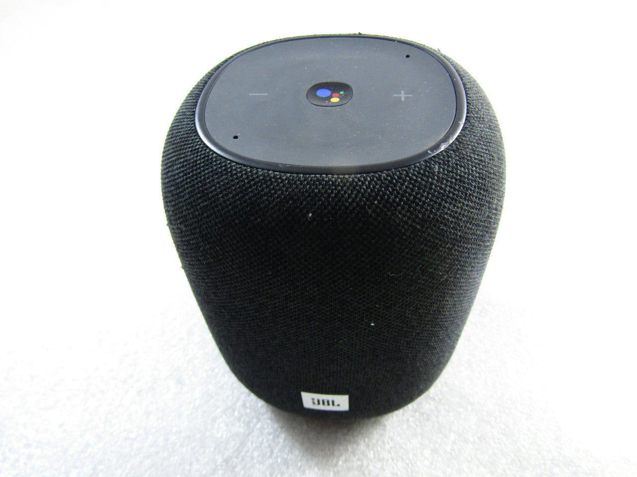 JBL - Link Music Smart Wi-Fi and Bluetooth Speaker with Google Assistant - Black VG