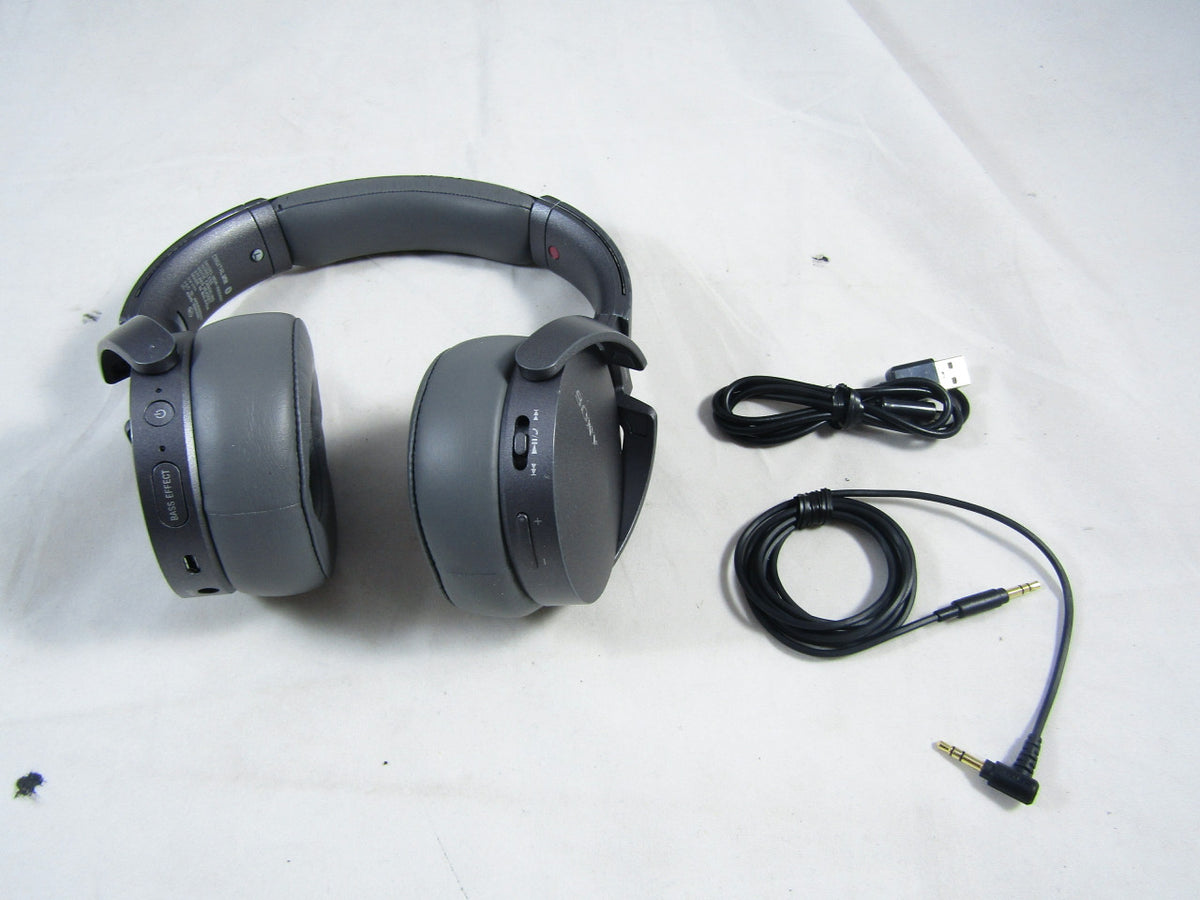 Sony XB950N1 Extra Bass Wireless Noise Cancelling Over-the-Ear Headphones - Titanium AC