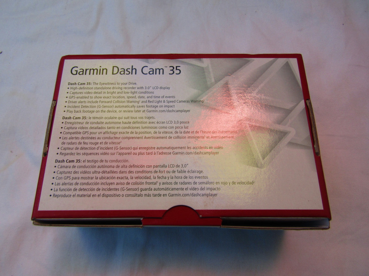 Garmin Dash Cam 35 GPS-Enabled 3”Full HD Driving Recorder