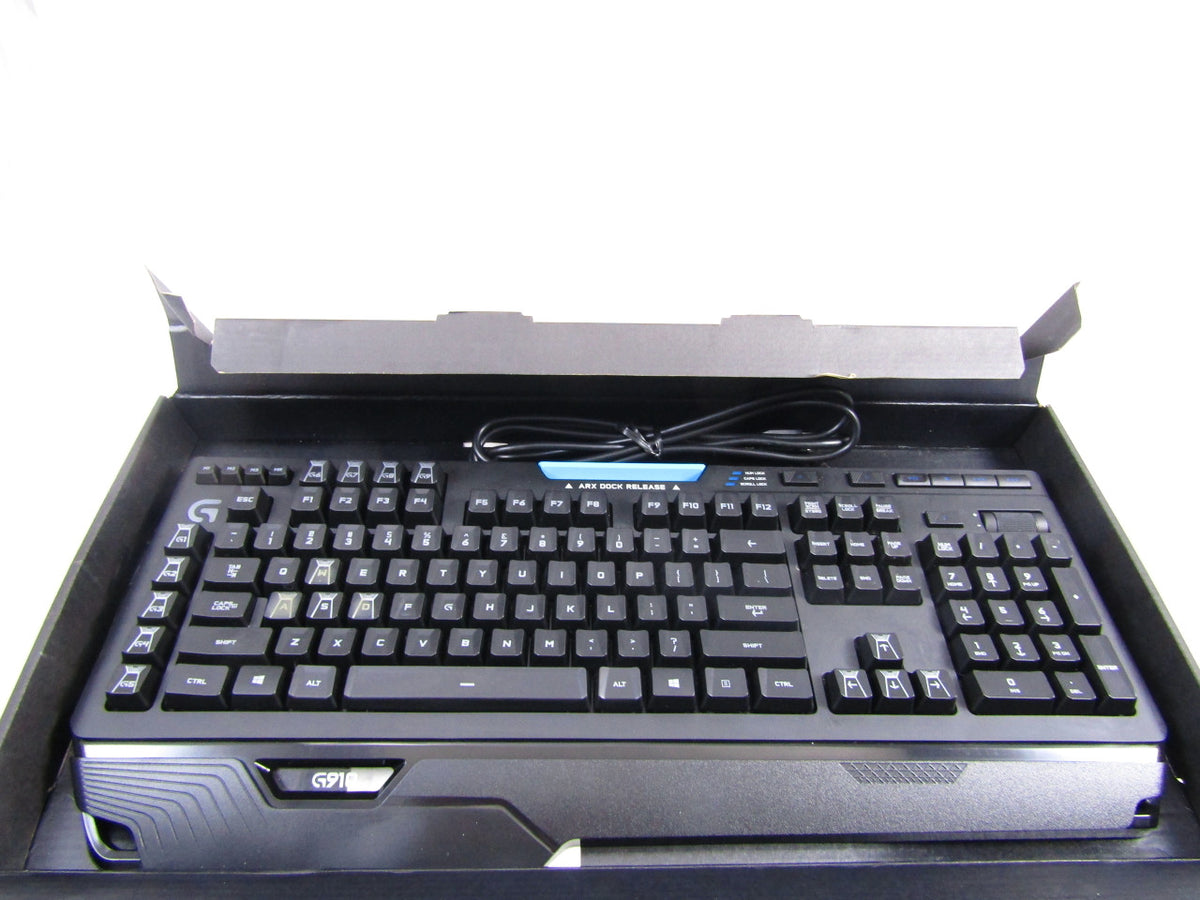 Logitech G910 Orion Spectrum RGB Wired Mechanical Gaming Keyboard VG