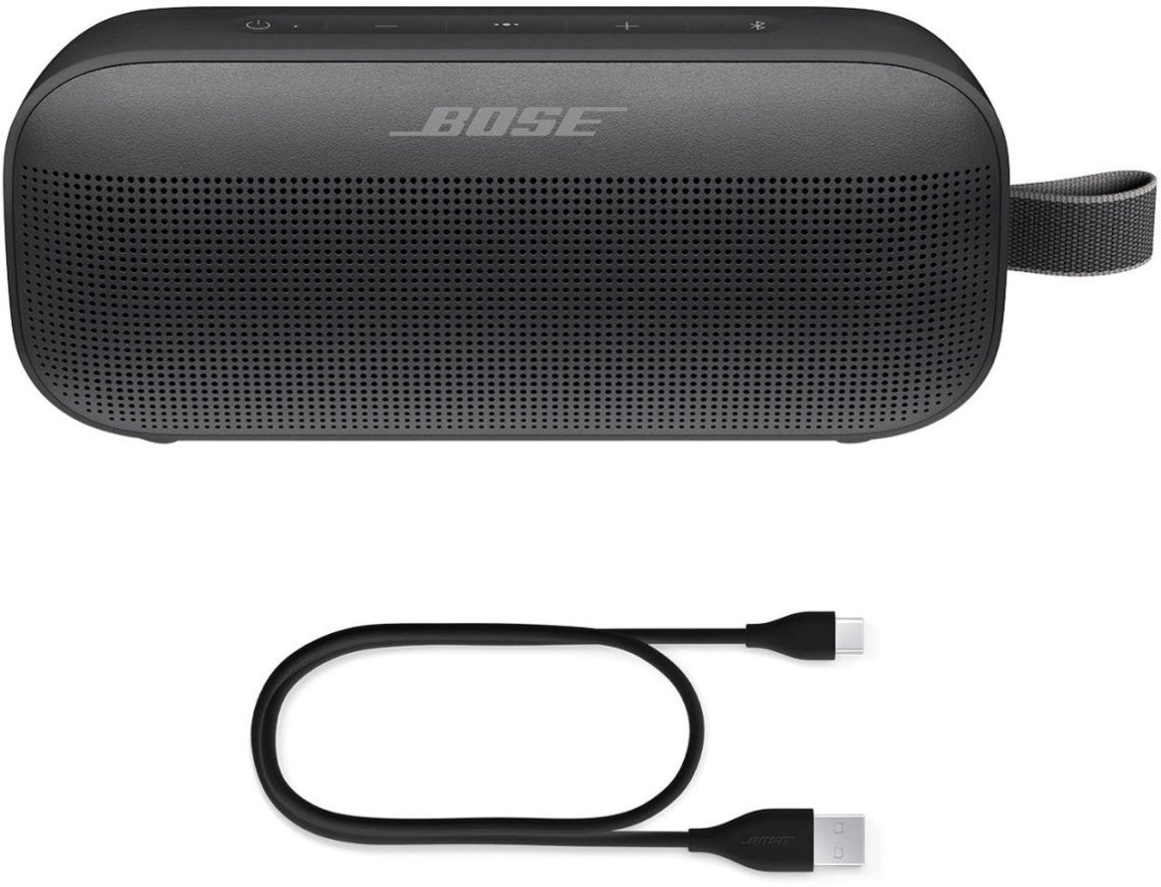 Bose SoundLink Flex Bluetooth Portable Speaker, Wireless Waterproof Speaker for Outdoor Travel - Black VG