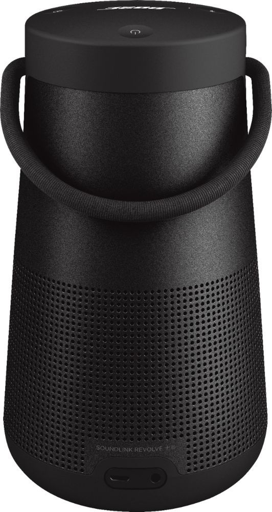 The Bose SoundLink Revolve, the Portable Bluetooth Speaker with 360 Wireless Surround Sound, Triple Black VG