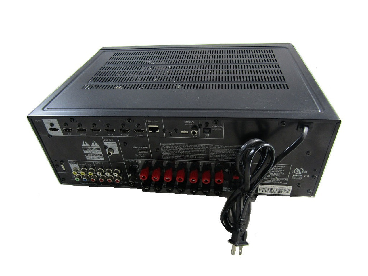Pioneer VSX-1022-K Multi-Channel A/V receiver Black VG