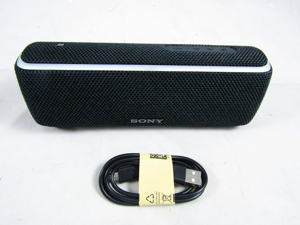 Sony SRS-XB21 Portable Wireless Bluetooth Speaker, Black VG
