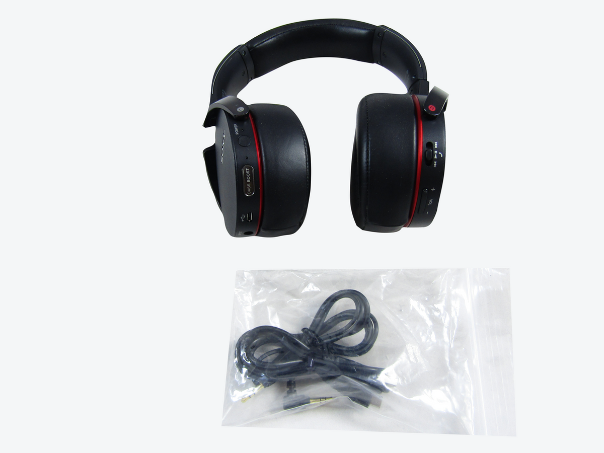 Sony -MDR-XB950BT Extra Bass Wireless Over-the-Ear Headphones - Black VG
