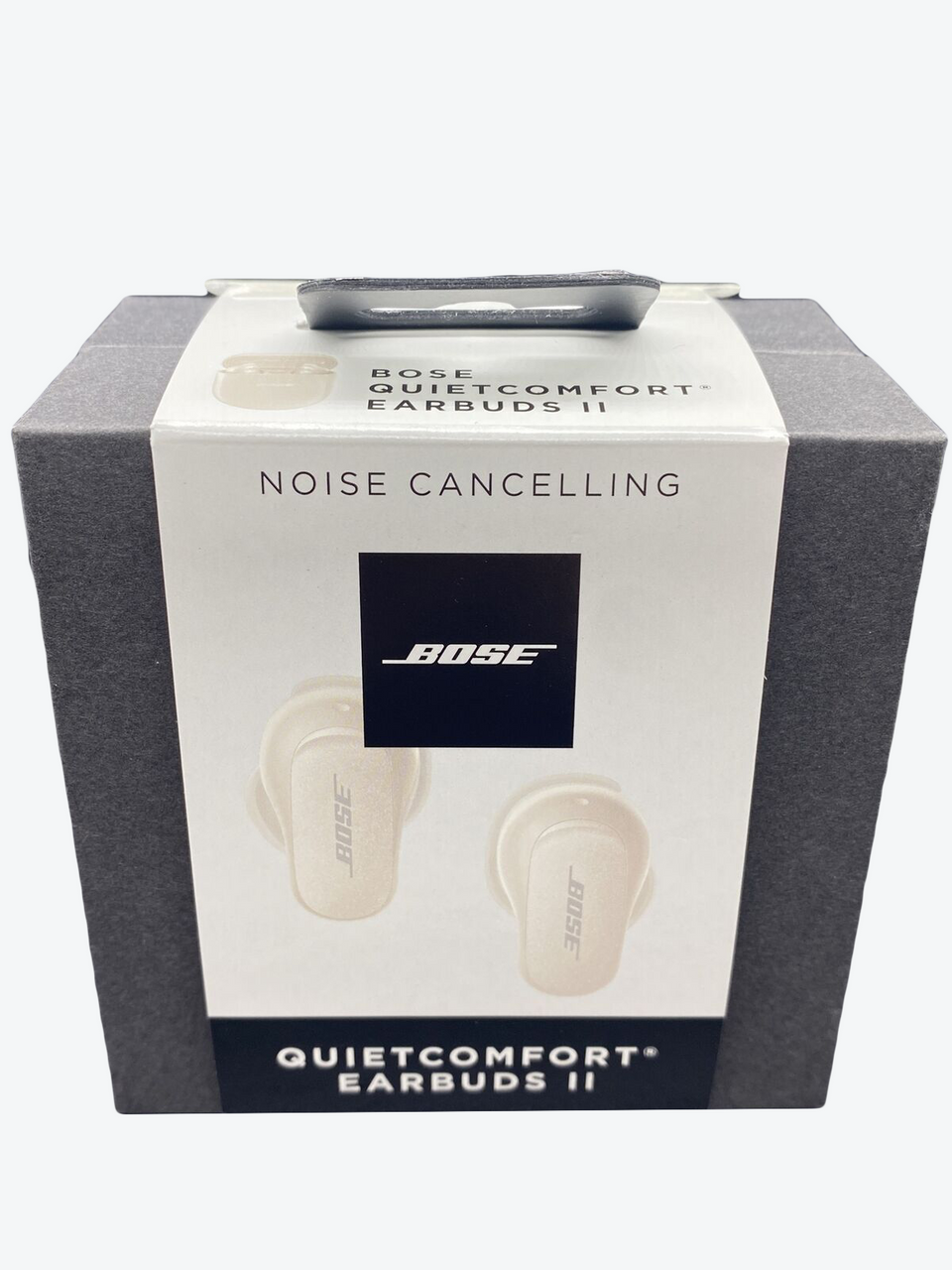Bose - QuietComfort Earbuds II True Wireless Noise Cancelling In-Ear Headphones - Soapstone
