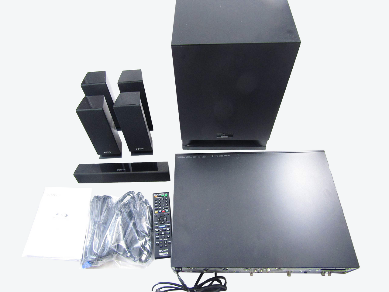 Sony BDV-E570 Blu-ray Player Home Entertainment System Black VG