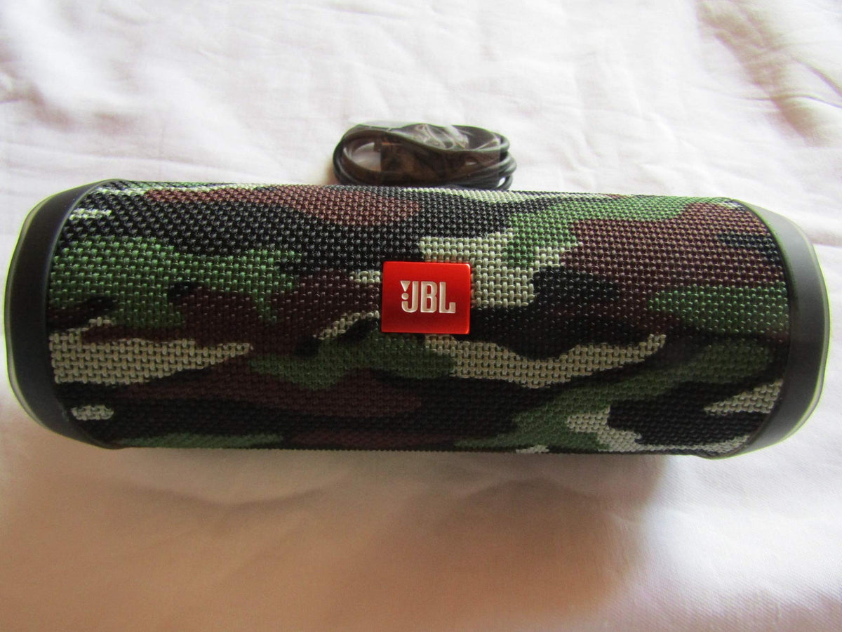 JBL Flip4 Bluetooth Speaker, Camouflage VG