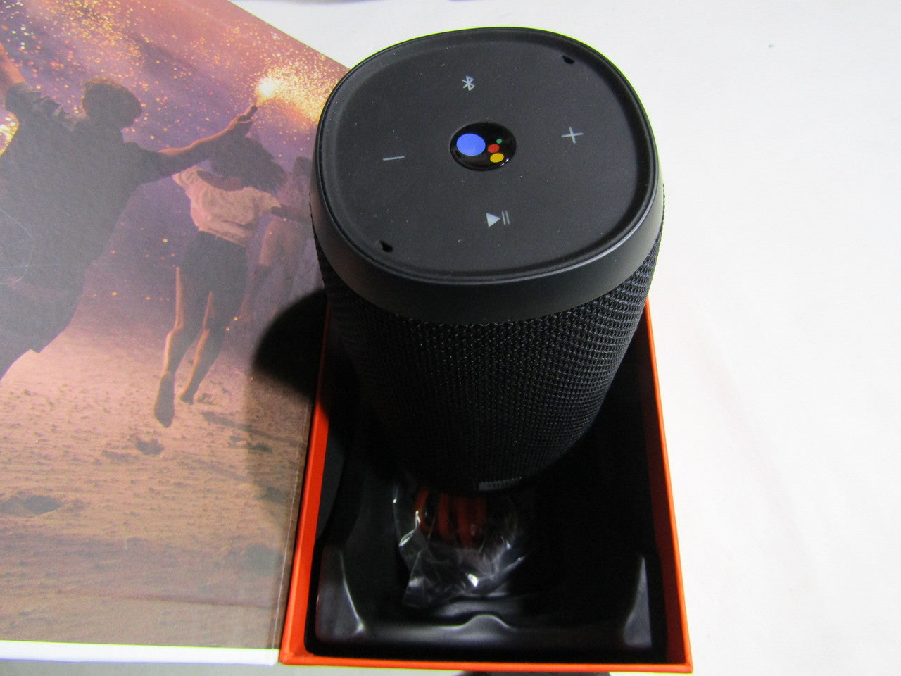 JBL - LINK 10 Smart Portable Bluetooth Speaker with Google Assistant - Black LN