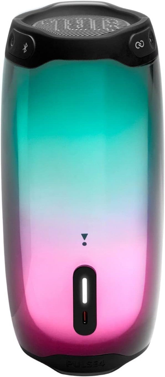 JBL Pulse 4 Waterproof Portable Bluetooth Speaker with Light Show Black VG