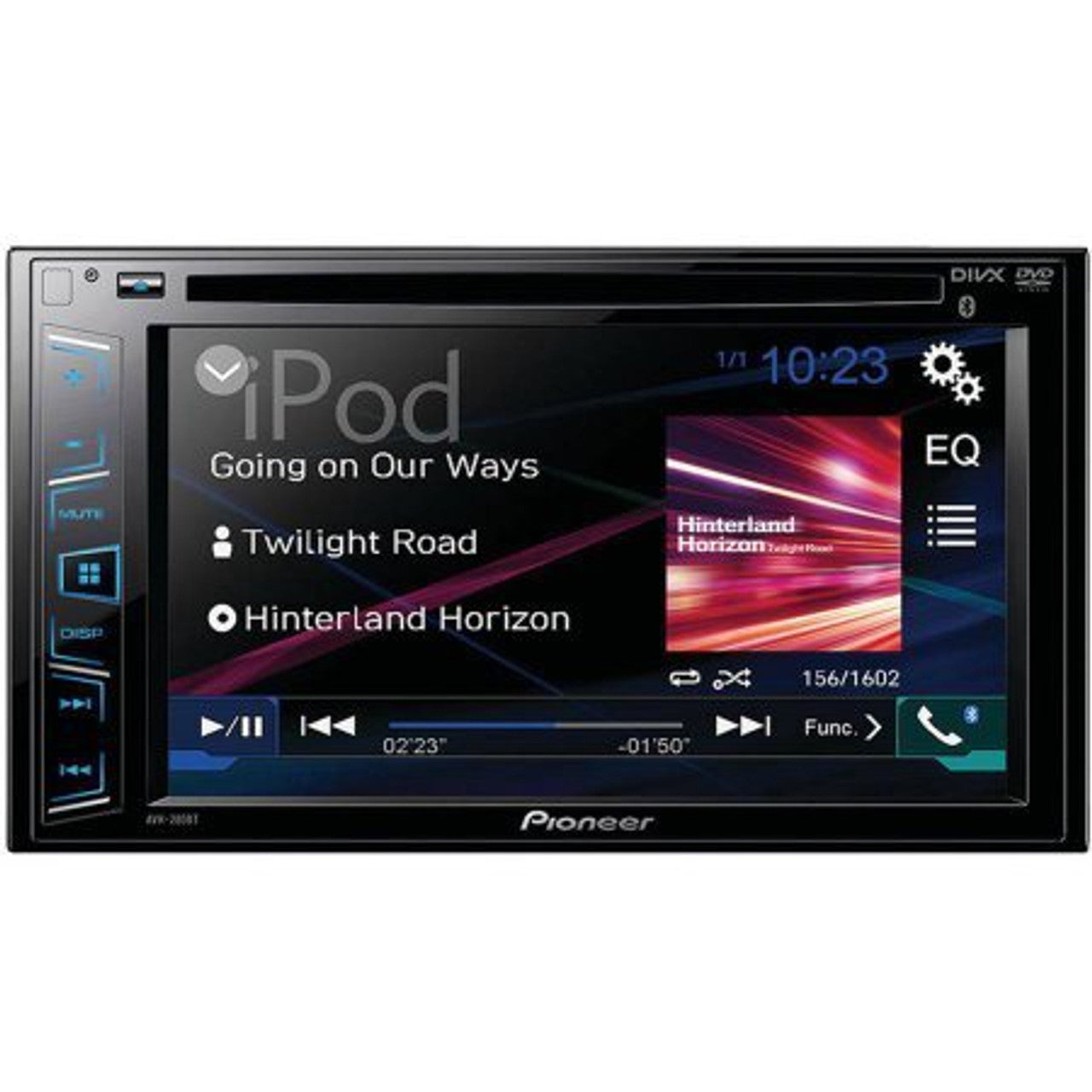 Pioneer Avh-280bt 6.2" Double-DIN In-Dash DVD Receiver with Bluetooth VG