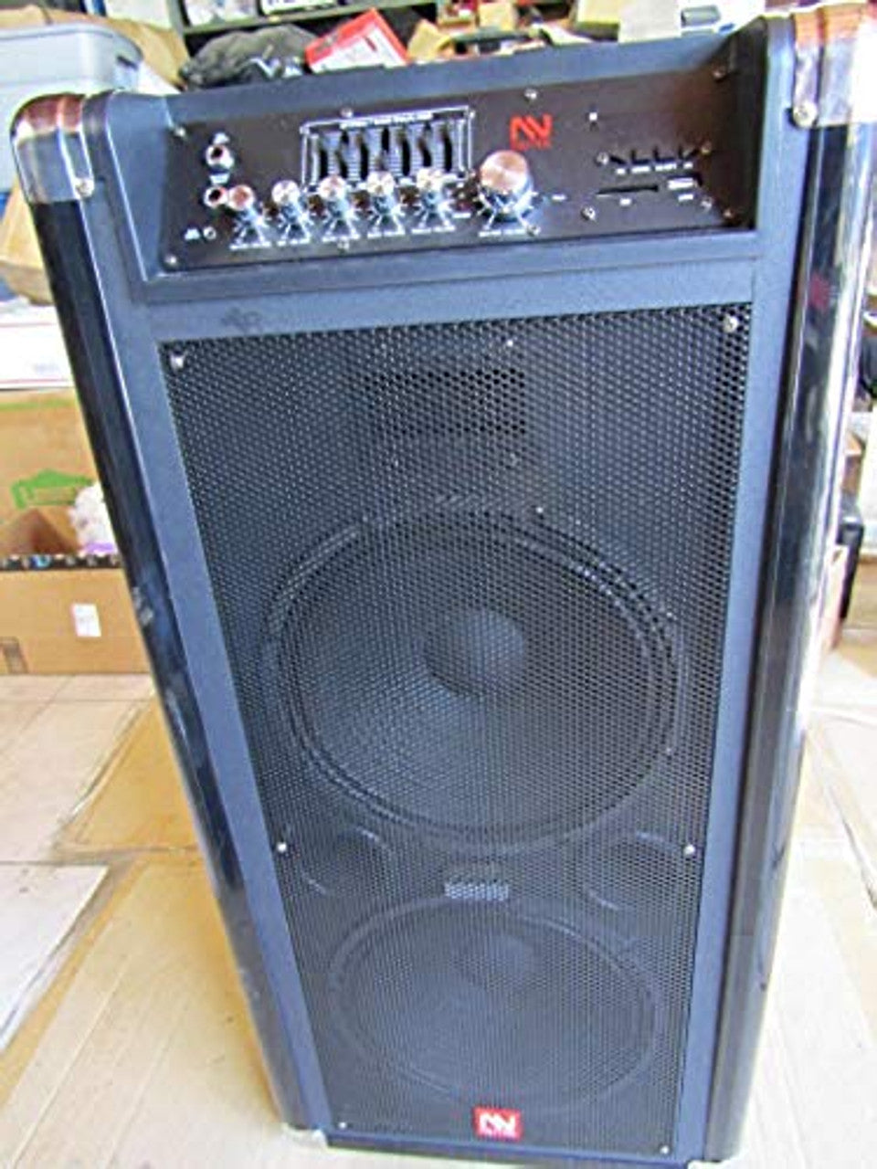 Nutek TS20210B Portable Sound System, Black