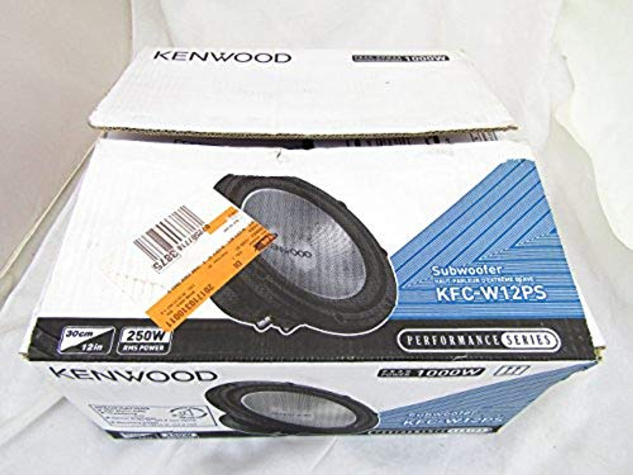 Kenwood 12" Automotive Subwoofer (KFC-W12PS) LN