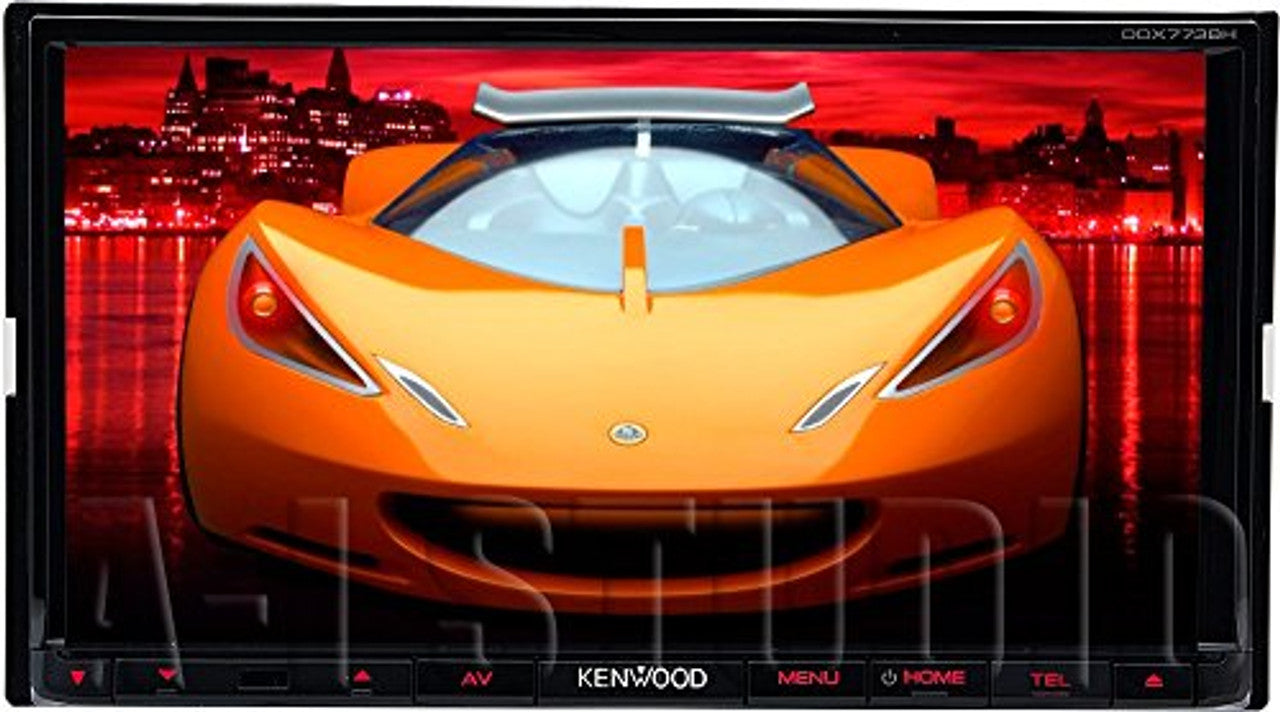 Kenwood DDX773BH 6.95" in Dash Touchscreen DVD CD Receiver with Built in Bluetooth, AM/FM Tuner and HD Radio VG