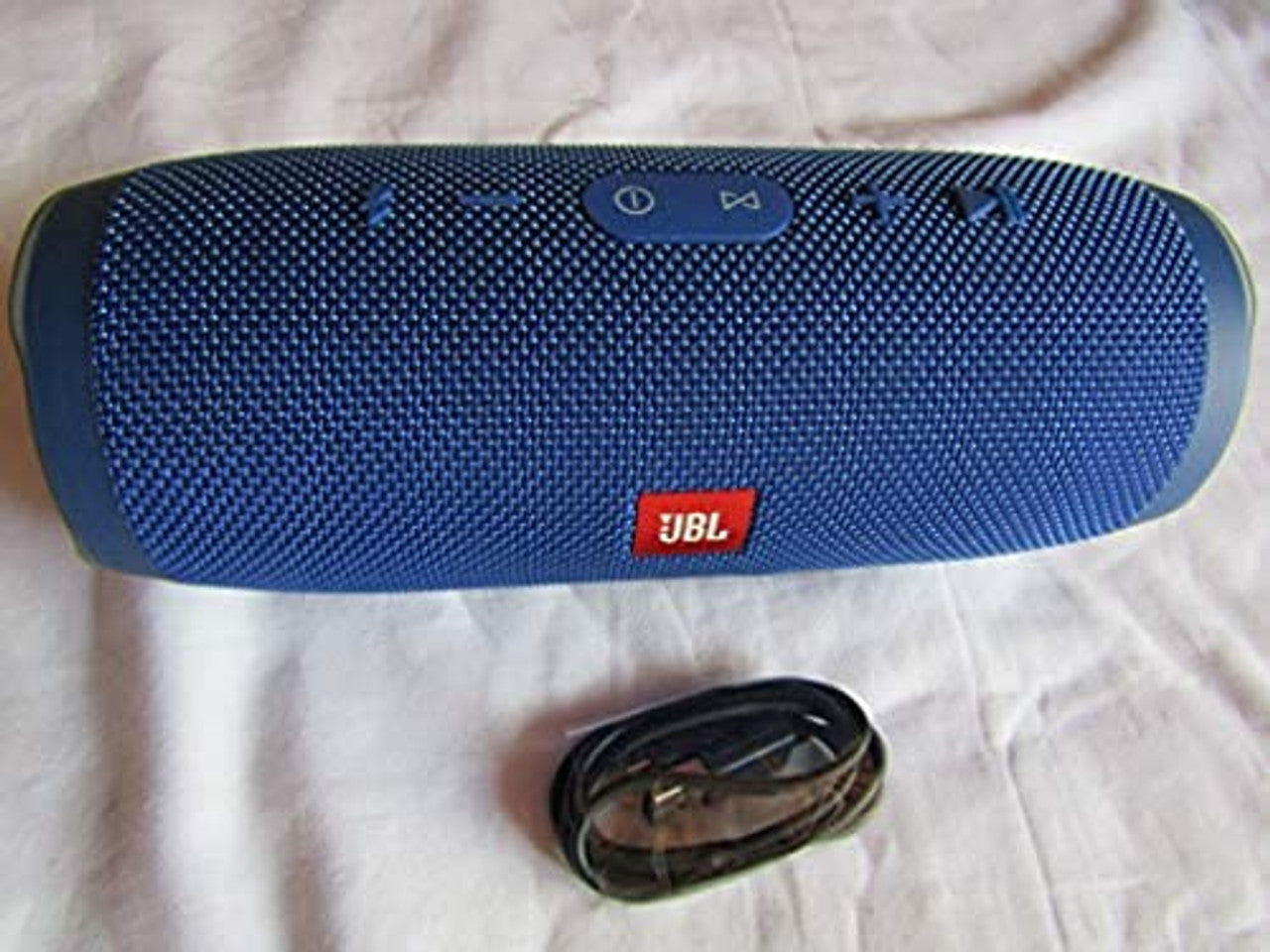 JBL Charge 3 Waterproof Portable Bluetooth Speaker (Blue) VG