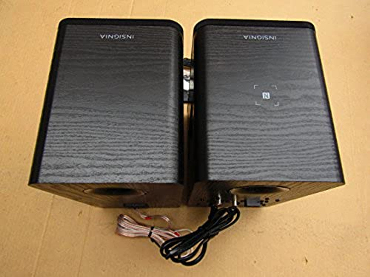 Insignia NS-HBTSS116 Powered Bluetooth Bookshelf Speakers (Pair)-Black LN