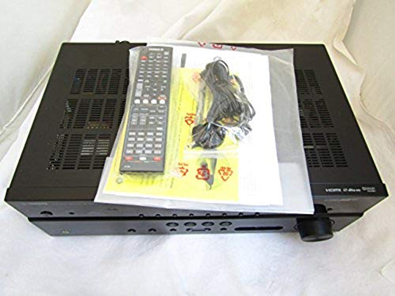 Yamaha HTR-4065BL 5.1-Channel 575-Watt Audio/Video Receiver, Black (Discontinued by Manufacturer)