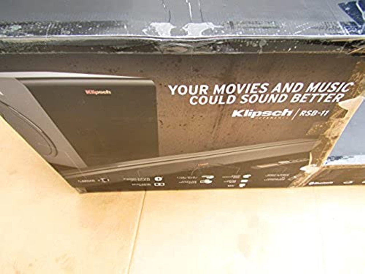 Klipsch Reference RSB-11 Sound Bar with Wireless Subwoofer LN