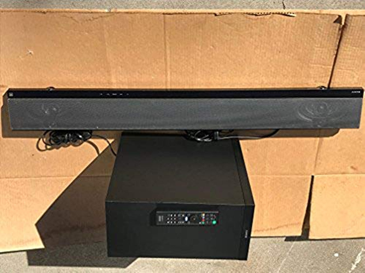 Sony HTNT5 2.1-Channel Hi-Res Soundbar System with Wireless Subwoofer and Digital Amplifier Black VG