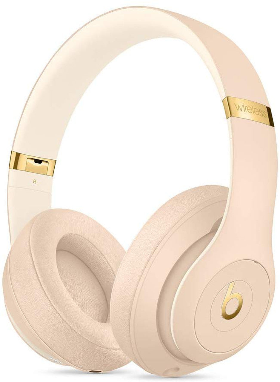 Beats by Dr. Dre - Beats Studio3 Wireless Noise Canceling Headphones - Beats Skyline Collection - Desert Sand N