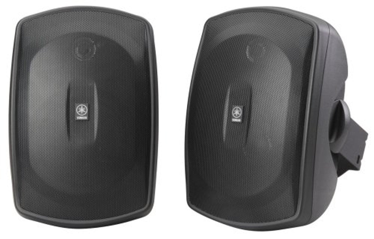 Yamaha NS-AW190BL 2-Way Indoor/Outdoor Speakers (Pair, Black) LN