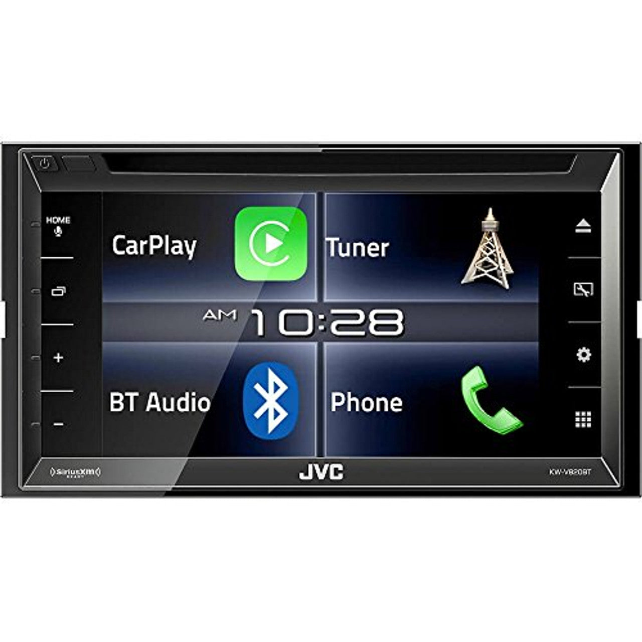 JVC KW-V820BT 6.8-Inch CarPlay Receiver Double DIN In-Dash Stereo XM iDataLink VG