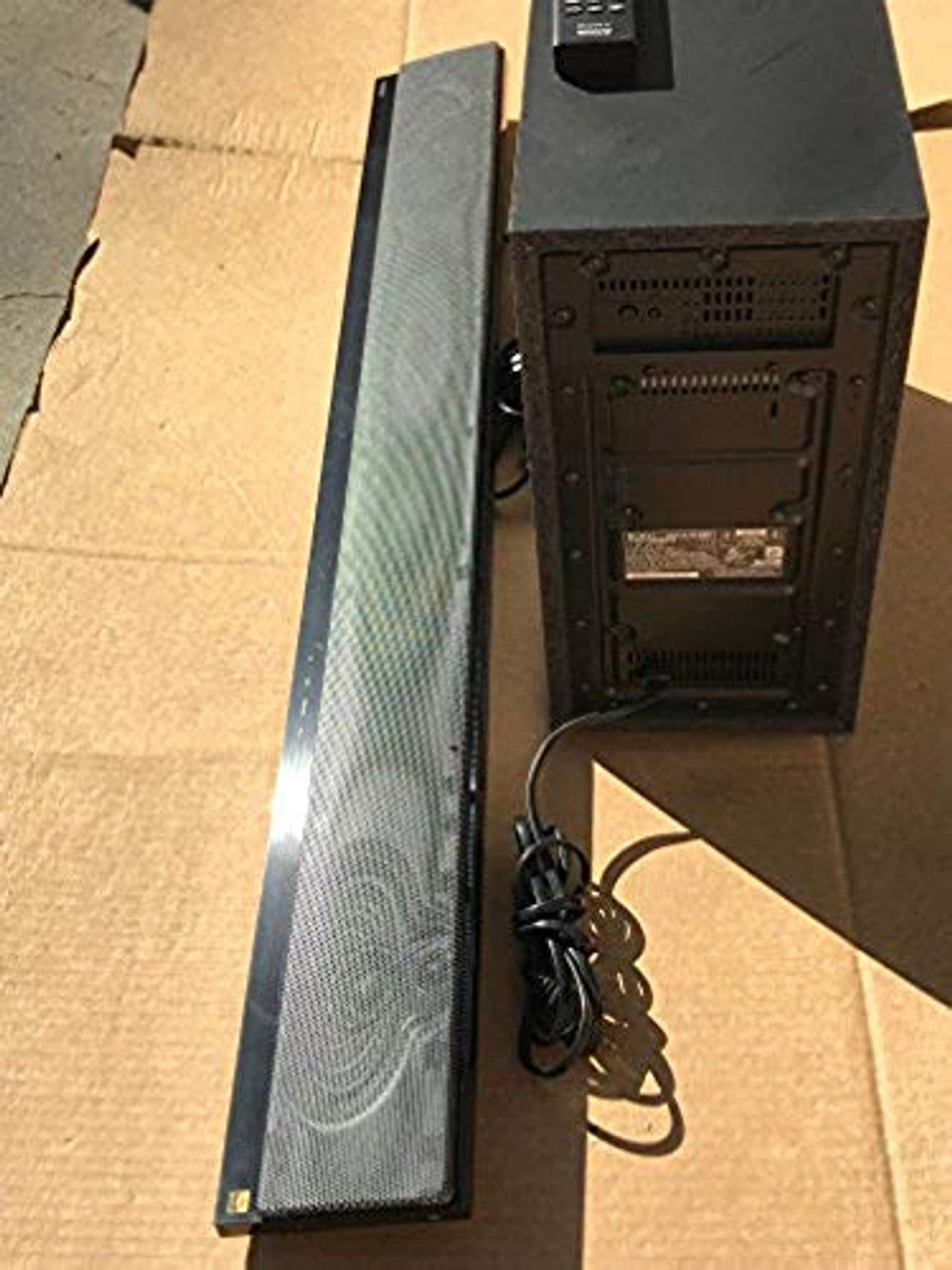Sony HTNT5 2.1-Channel Hi-Res Soundbar System with Wireless Subwoofer and Digital Amplifier Black VG