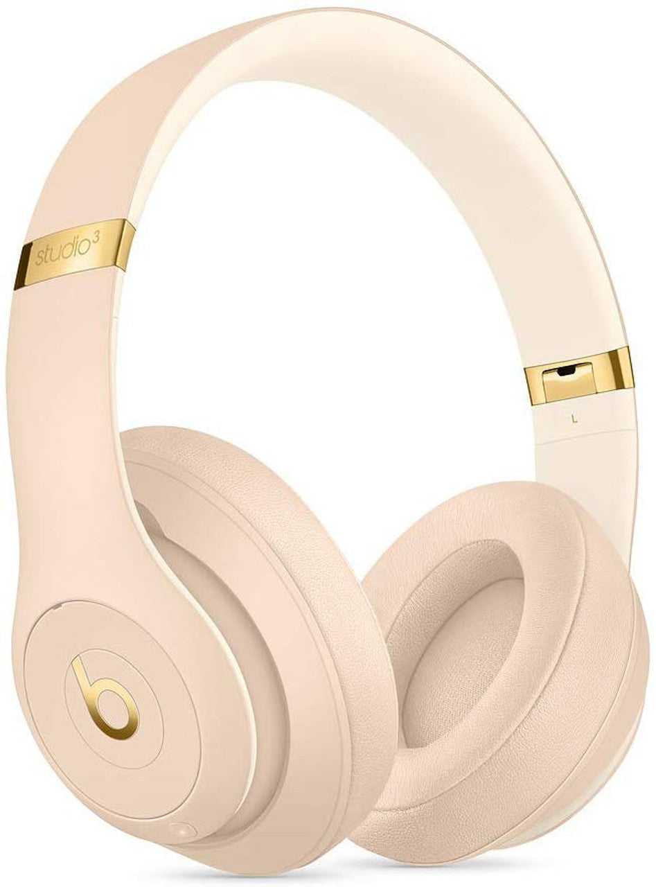 Beats by Dr. Dre - Beats Studio3 Wireless Noise Canceling Headphones - Beats Skyline Collection - Desert Sand N