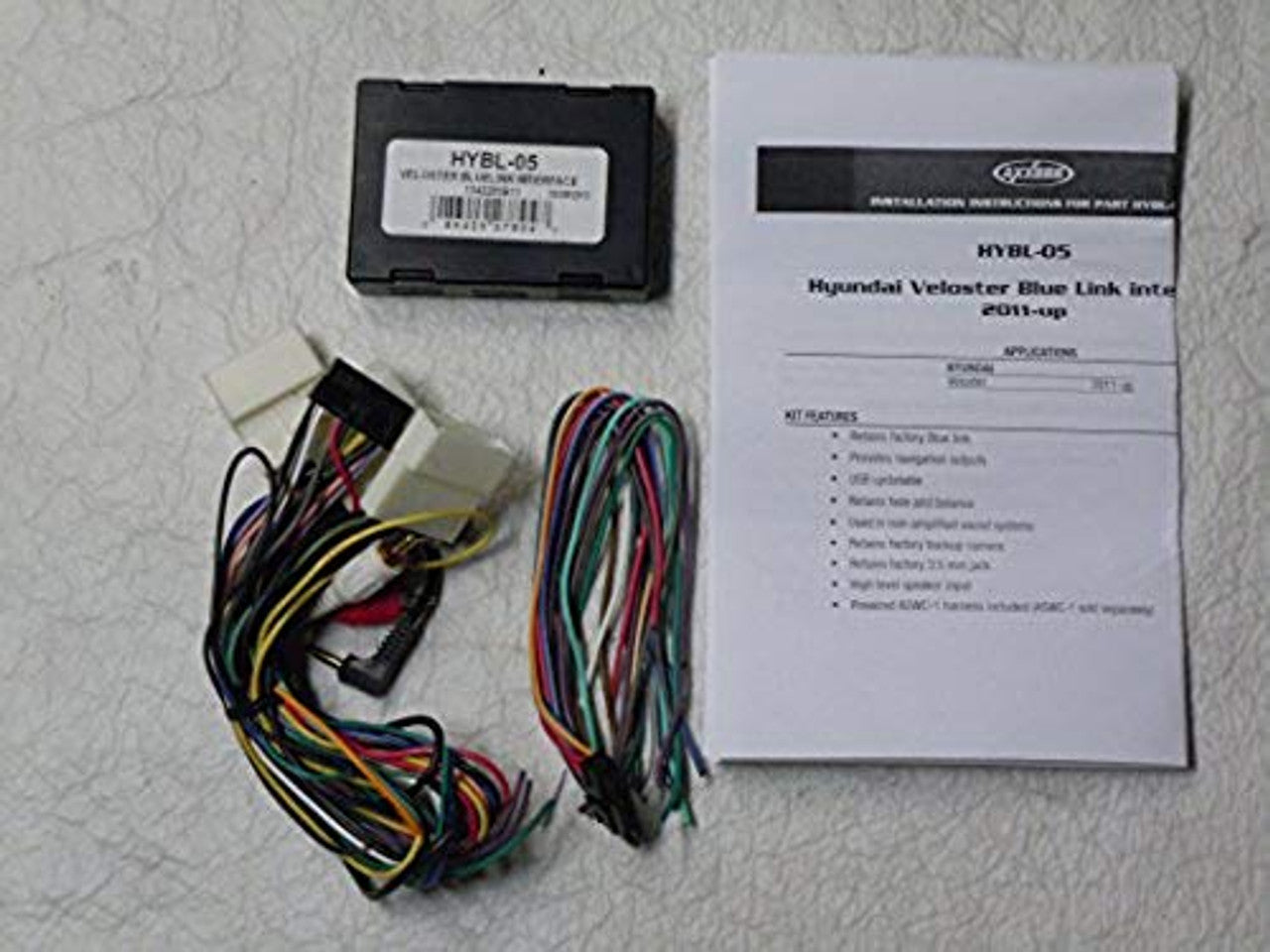 Axxess HYBL-05 2013 Hyundai Veloster Blue Link Interface LN