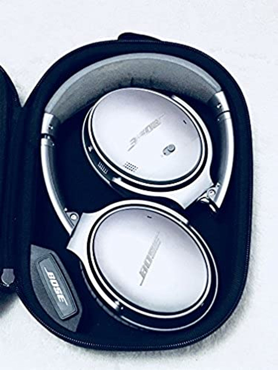 Bose QuietComfort 35 (Series I) Wireless Headphones, Noise Cancelling - Silver VG