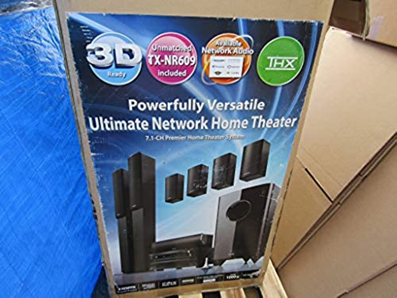 Onkyo HT-S8409 7.1-Channel Network A/V Receiver/Speaker Package VG