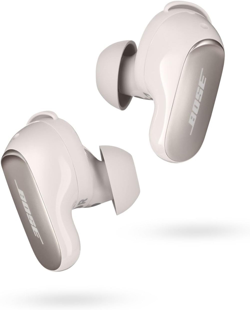 Bose QuietComfort Ultra Wireless Noise Cancelling Earbuds, Bluetooth White Smoke